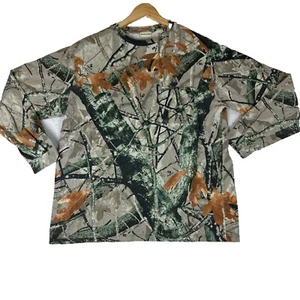 Outfitters Ridge Fusion 3D Camo Long Sleeve Button Up Hunting Shirt Mens Large - Picture 1 of 11