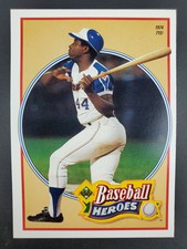 1991 Upper Deck Hank Aaron Baseball Heroes 1974 715! Atlanta Braves #23