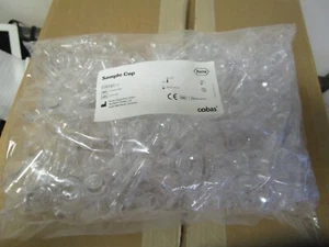 NEW! Qty (5000) Roche Cobas Clear Sample Cups 1039424600 - 10/31/2027 - One Case - Picture 1 of 8