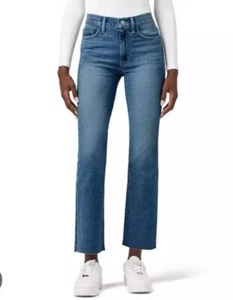 Hudson Women's Blair Artemis High Rise Bootcut Flirty Side-Slit Crop size 26 - Picture 1 of 11