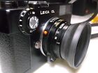 LEICA CL Rangefinder 35mm Camera & Summicron C f2 40mm Lens & Case, manual