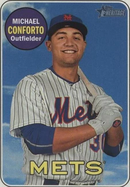 2018 Topps Heritage - Michael Conforto #364