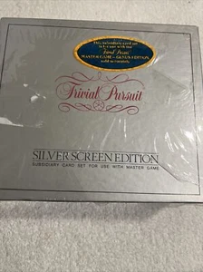 Trivial Pursuit Silver Screen Edition Subsidiary Card Set No. 8 Factory Sealed - Picture 1 of 6