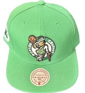 Boston Celtics Mitchell & Ness Original Fit O.G. Snapback One Size Fits All Hat - Picture 1 of 3
