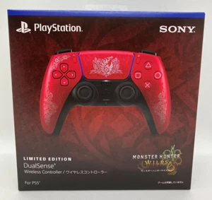 Sony PS5 DualSense Wireless Controller Monster Hunter Wilds Limited Edition JPN - Picture 1 of 15