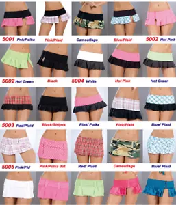 Lote de 20 piezas Lote Faldas al por mayor Pantalones cortos Bikini Sujetador para el torso Ropa de club de baile S M L - Imagen 1 de 8