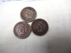 1860 1862 1863 Cn Indian Head Cent Cents