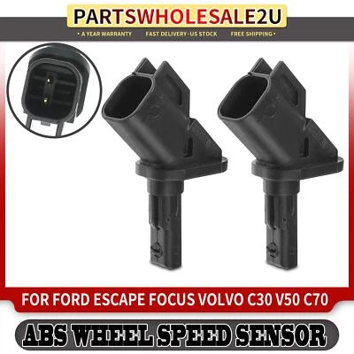 Front ABS Wheel Speed Sensor for Ford Focus Volvo C30 XC70 Lincoln MKC Jaguar - Image 1 of 4