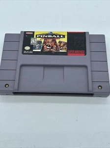 Super Pinball: Behind the Mask SNES 1994 Excellent Condition - Picture 1 of 4