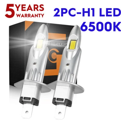 H1 LED Headlight Bulbs High/Low Beam for Mazda 6 2002 2003 2004 2005 2006 2007 - image 1 of 4