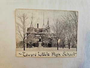Tarjeta postal Edward Little High School - Auburn Maine - Imagen 1 de 2