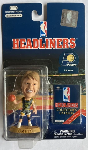 Corinthian Headliners 1996 NBA Basketball Rik Smits Indiana Pacers Figure Rare Cover