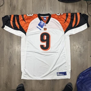 Carson Palmer Jersey Cincinnati Bengals #9 Reebok On Field With Tags Sz 52 - Picture 1 of 8