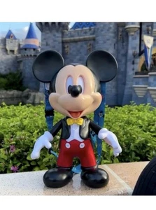 EN MANO Disneyland 70th Celebration - Cubo de palomitas de maíz de Mickey Mouse parlante en movimiento - Imagen 1 de 7