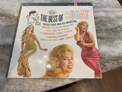 XAVIER CUGAT LP THE BEST OF CUGAT Mercury – SR 60870 EX/NM Shrink Reissue - Image 1 of 3