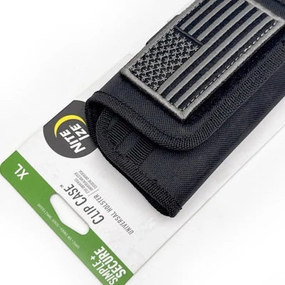 Nite Ize XL Large US Flag Universal Pouch Holster Case for Utility Tools Phones - Image 1 of 4