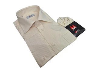 Herren Hemd extra lange Arme Regular 41/42 Gr.L Creme - Bild 1 von 9