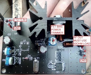 FM EXCITER PLL TRANSMITTER 6 WATT 88 - 107.9  Mhz BROADCAST without display - Picture 1 of 1