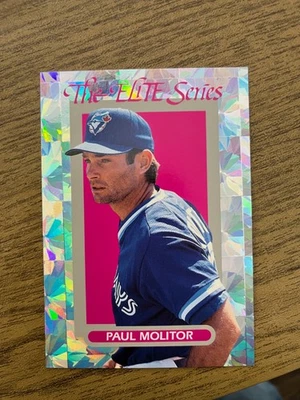 1993 Donruss Elite Super #4 Paul Molitor - Imagem 1 de 2