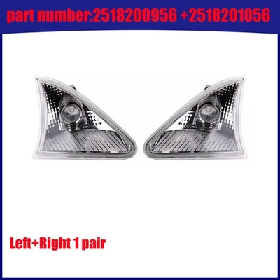 Par de luces esquineras delanteras izquierda + derecha para Mercedes Benz R63 W251 R320 R500 Foto 1 de 3