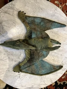 Folkmanis Hand Puppet Flying Pteranodon Pterodactyl Dinosaur Plush 24" Wingspan - Picture 1 of 5