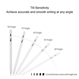 Stylus Pen For IOS Tablet 2018 Above With Tilt Pressure Sensitivity Magnetic NEW - Afbeelding 1 van 12