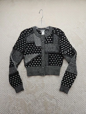 Cárdigan corto Oscar de la Renta para mujer, 100 % cachemir, talla XS, usado Foto 1 de 4