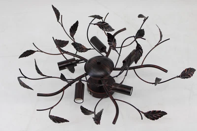 Lindby Deckenlampe Hängeleuchte Lampe Leuchte Yos Blattoptik 5-flmg SIEHE TEXT - Bild 1 von 4