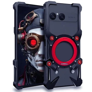 Metal Rimless Bumper Shockproof Case For Sony Xperia 1  10 Vii 10 Vi 5 V 10 IV - Picture 1 of 30