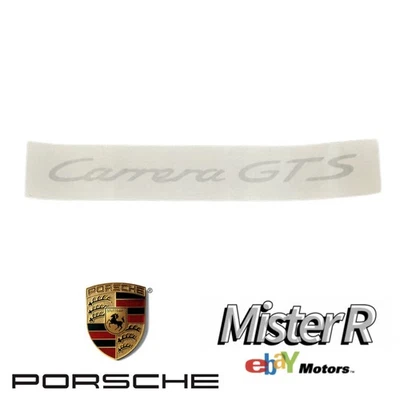 Porsche • Carrera GTS Script Side/Body Decal • Silver • 911 997 • #99755944300 - Image 1 of 3