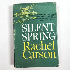 Silent Spring Rachel Carson 1962 HC 2nd Printing Enviornmental Science History - Imagen 1 de 15
