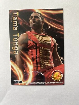 Tama Tonga - New Japan Pro Wrestling + STARDOM Trading Card - Image 1 of 2