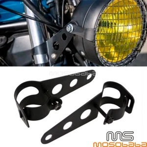 Motorcycle Head Lamp Support Headlight Brackets Fork For Suzuki Harley Yamaha - Bild 1 von 9