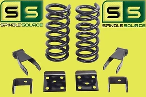 3"/4" Drop Kit Fits 98-15 Ford Ranger 2WD #2 Coils + Flip + Shackles SPR CODE-3 - Bild 1 von 2