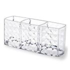  Makeup Brush Holder for Vanity,Acrylic Clear Small Compact Nail Hair Lip 