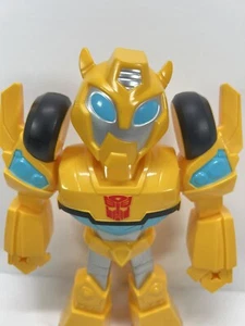 2018 Hasbro Bumblebee Action Figure Yellow Transformer Toy NAME ON FOOT - Picture 1 of 5