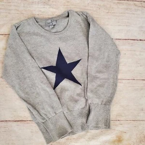 Juste Cle gray star pullover sz 10-11 - Picture 1 of 6
