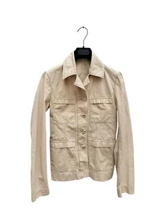 Miu miu beige saharische Safarijacke Größe S passt XS - Bild 1 von 7
