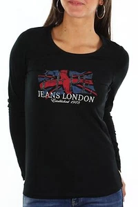 T SHIRT PEPE JEANS WILMA NOIR - Imagen 1 de 1