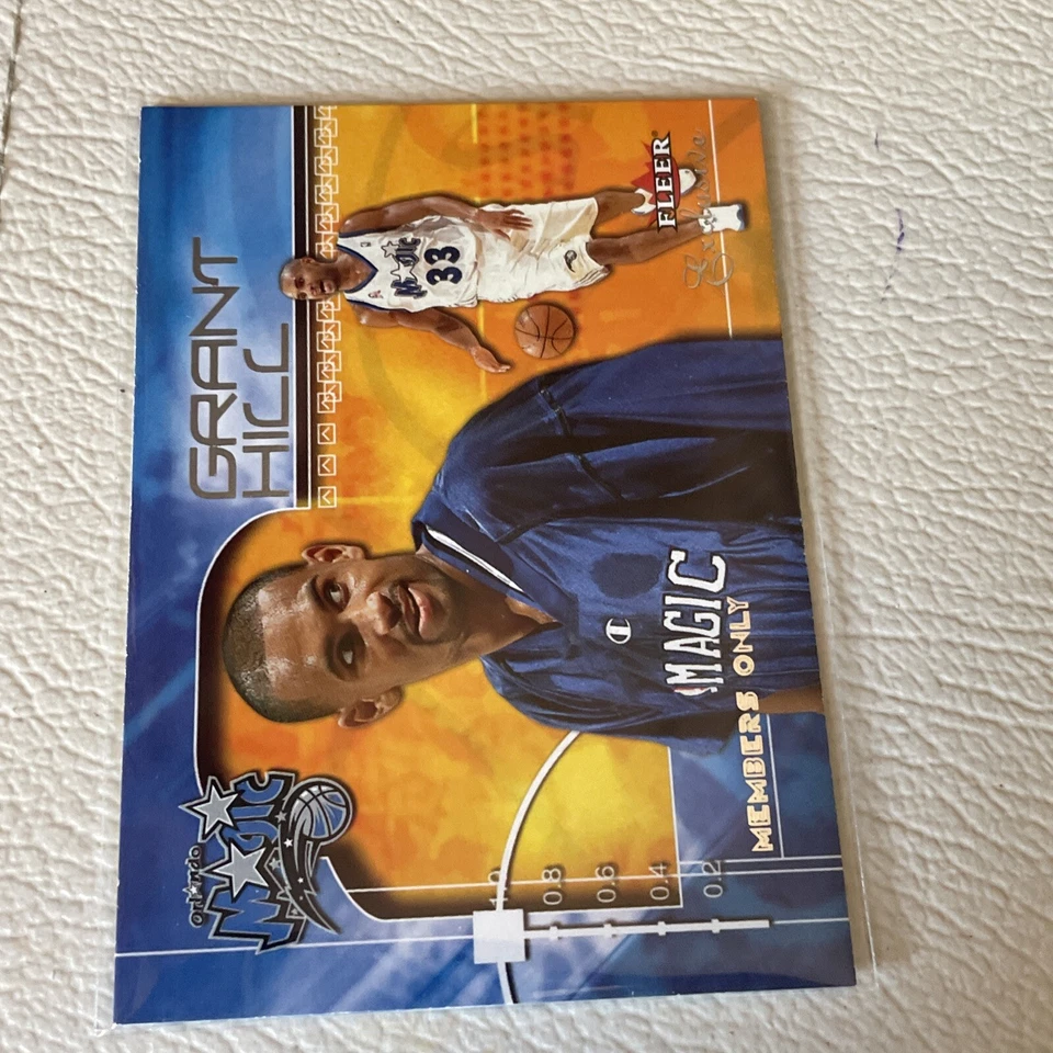 2001-02 Fleer Exclusive Members Only #111 Grant Hill Orlando Magic Card - Image 1 of 2