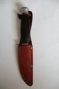 Vintage F. A. Bower Co. Solingen Fixed Blade Skinner Knife - Picture 1 of 24