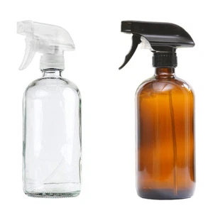 500ML Amber Glass Trigger Spray Bottle Essential Oil Aromatherapy Dispenser 4/6X - Picture 1 of 55