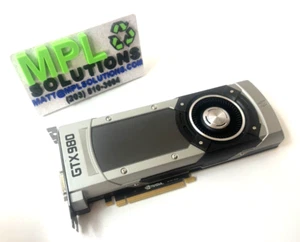 NVIDIA GeForce GTX 980 4GB GDDR5 1x DVI, 1x HDMI, 3x DisplayPort Graphics Card - Picture 1 of 3
