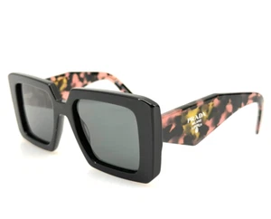 Prada Sunglasses Symbole Square Large Marble PR23YS SPR 23Y 1AB-5S0 #10/1 - Picture 1 of 13