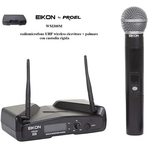 Eikon WM300M By Proel Radiomicrofono UHF Microfono Wireless Palmare a Gelato - Foto 1 di 5