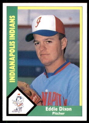 1990 CMC  Eddie Dixon #60 Indianapolis Indians - Image 1 of 2