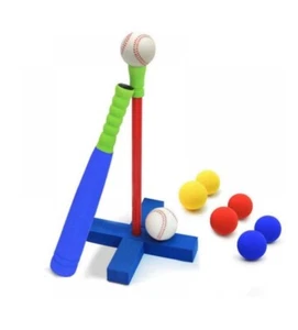 Juego de bates de béisbol softbol CeleMoon espuma en T bola para niños 16,5 pulgadas - Imagen 1 de 5