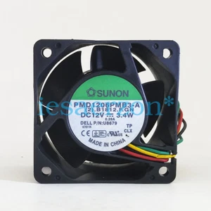 SUNON PMD1206PMB3-A P/N : 0U8679 U8679 DC 12V 3.4W 60x60x38mm 4Wire 5Pin - Picture 1 of 4