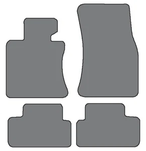 2004-2010 BMW 6 Series Coupe 4pc Custom Fit Carpet Floor Mats - Black - Picture 1 of 11