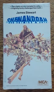Shenandoah (1965) VHS Jimmy Stewart Classics Civil War Family Movie - Picture 1 of 3